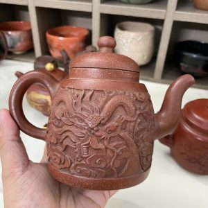 Ấm Tử Sa Long Vân - Xưa