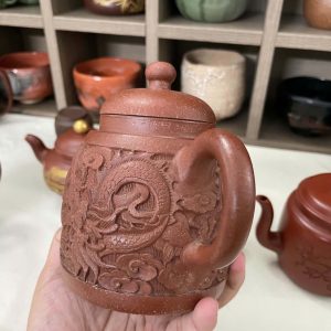 Ấm Tử Sa Long Vân - Xưa - Ảnh 3